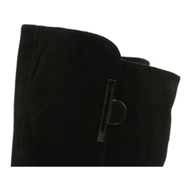 Černé boty Sergio leone KZ277 černá 4