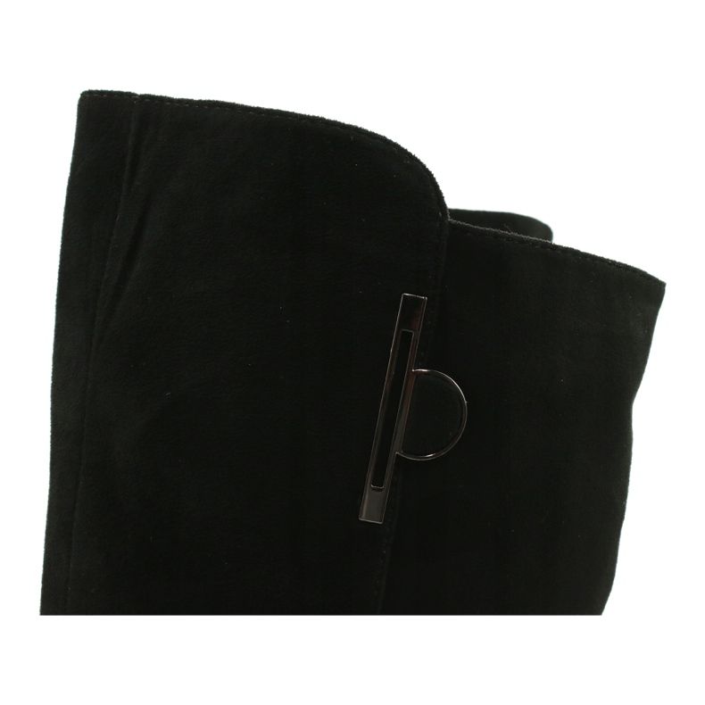 Černé boty Sergio leone KZ277 černá 4