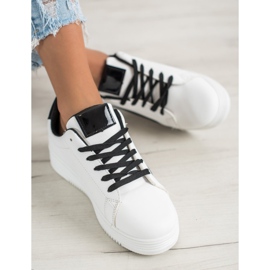 SHELOVET Módní sportovní obuv bílý 1