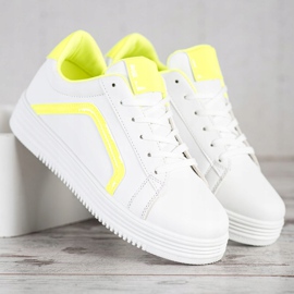 SHELOVET Módní sportovní obuv bílý 2