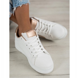 SHELOVET Módní sportovní obuv bílý 1