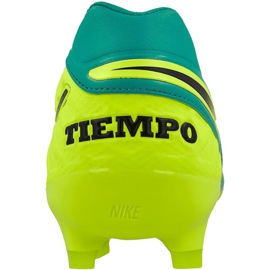 Kopačky Nike Tiempo Legacy Ii Fg M 819218-307 námořnická modrá, zelená, žlutá modrý 2