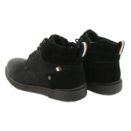 McBraun Eco-Men's Black Eco-Ticking Boots 20mn29-3131 černý 3