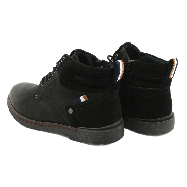 McBraun Eco-Men's Black Eco-Ticking Boots 20mn29-3131 černý 3