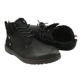 McBraun Eco-Men's Black Eco-Ticking Boots 20mn29-3131 černý 4
