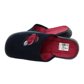 Dámské boty Befado pu 019D121 červené námořnická modrá 5