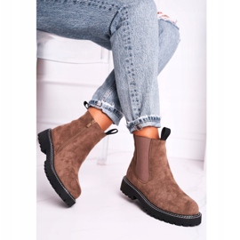 Ideal Dámské chelsea boty Khaki Resist zelená 2