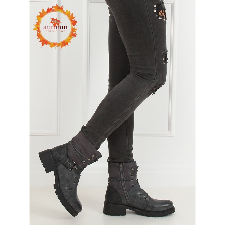 Šedá pracovní obuv Šedá 1215-PA 1