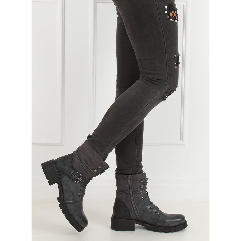 Šedá pracovní obuv Šedá 1215-PA 2