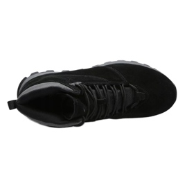 Boty 4F Urban Hiker M D4Z20-OBMH207 22S černý šedá 2