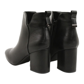 M.Daszyński Zateplené boty Daszyński SA186-1 černý 3