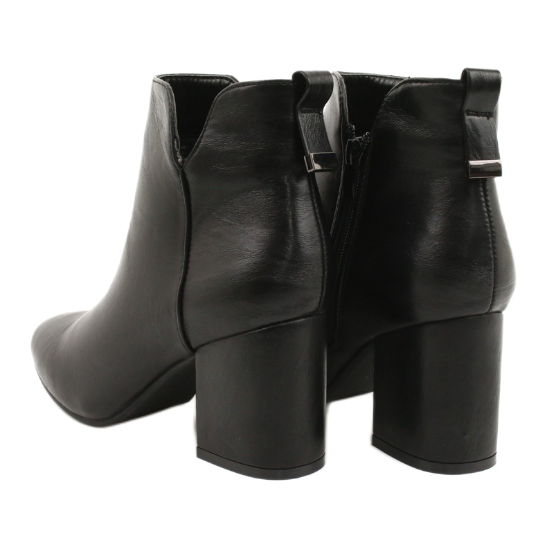 M.Daszyński Zateplené boty Daszyński SA186-1 černá 3