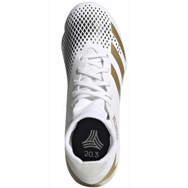 Kopačky Adidas Predator 20.3 In Junior FW9218 černý bílý 1