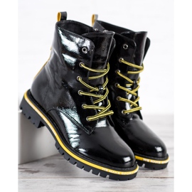 Goodin Lakovaní lovci černý žluť 2