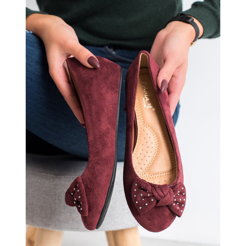 Fama Klínová baletka červené 1 Fama Klínová baletka červené 1