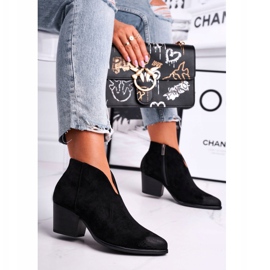 Vinceza Dámské boty se střihem černé Nejlepší volba černá 2