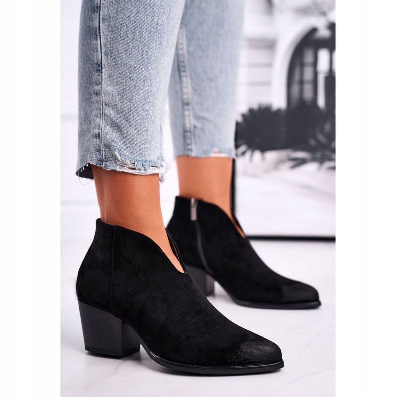 Vinceza Dámské boty se střihem černé Nejlepší volba černá 1