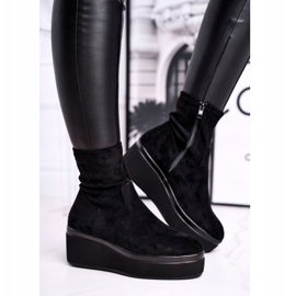 Dámské boty Sergio Leone BT730 černé černý 2