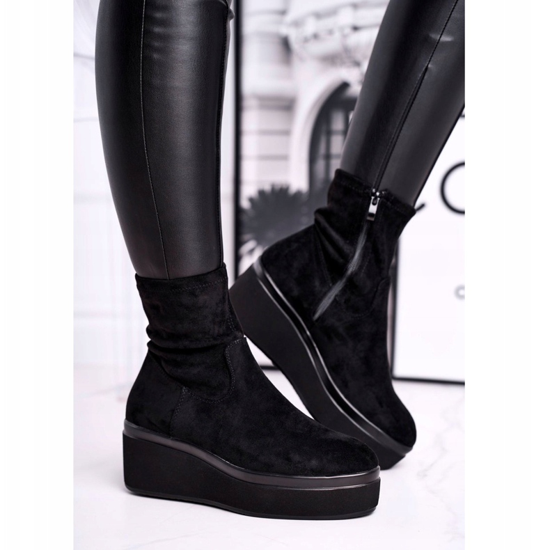 Dámské boty Sergio Leone BT730 černé černý 2