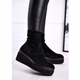 Dámské boty Sergio Leone BT730 černé černá 6