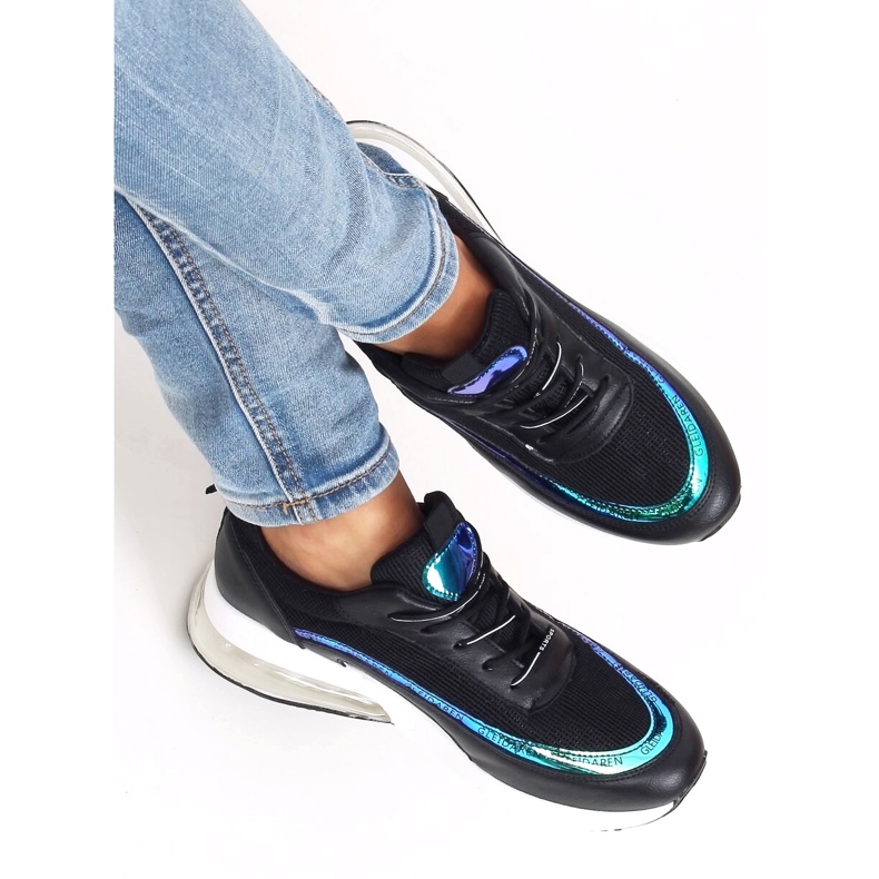 Černá sportovní obuv pro ženy LL1758 Black 1