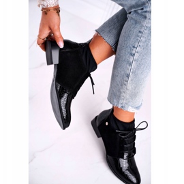 Dámské kozačky Maciejka černé 04744-20 černá 2