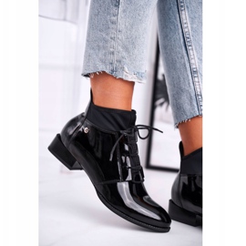 Dámské kozačky Maciejka černé 04744-01 černá 2