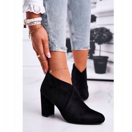 Dámské boty na vysokém podpatku Sergio Leone černé BT498 černá 2 Dámské boty na vysokém podpatku Sergio Leone černé BT498 černá 2