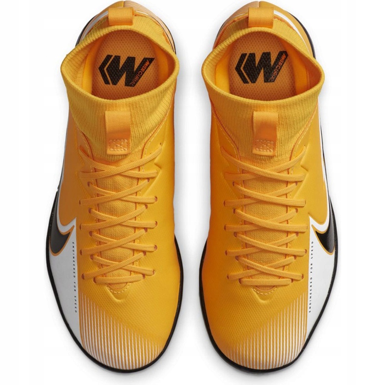 Kopačky Nike Mercurial Superfly 7 Academy Ic Junior AT8135 801 oranžový oranžový 1