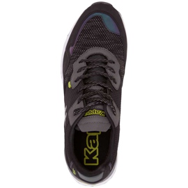 Pánské boty Kappa Laverton černé a šedé 242930 1133 černá šedá 1