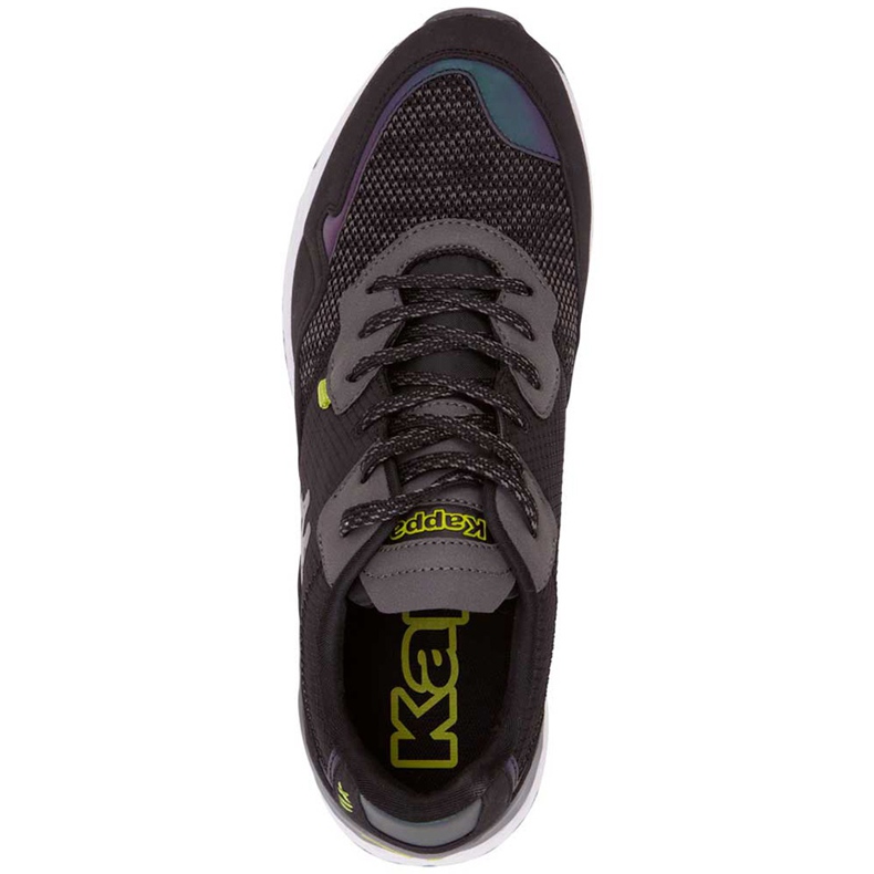 Pánské boty Kappa Laverton černé a šedé 242930 1133 černá šedá 1