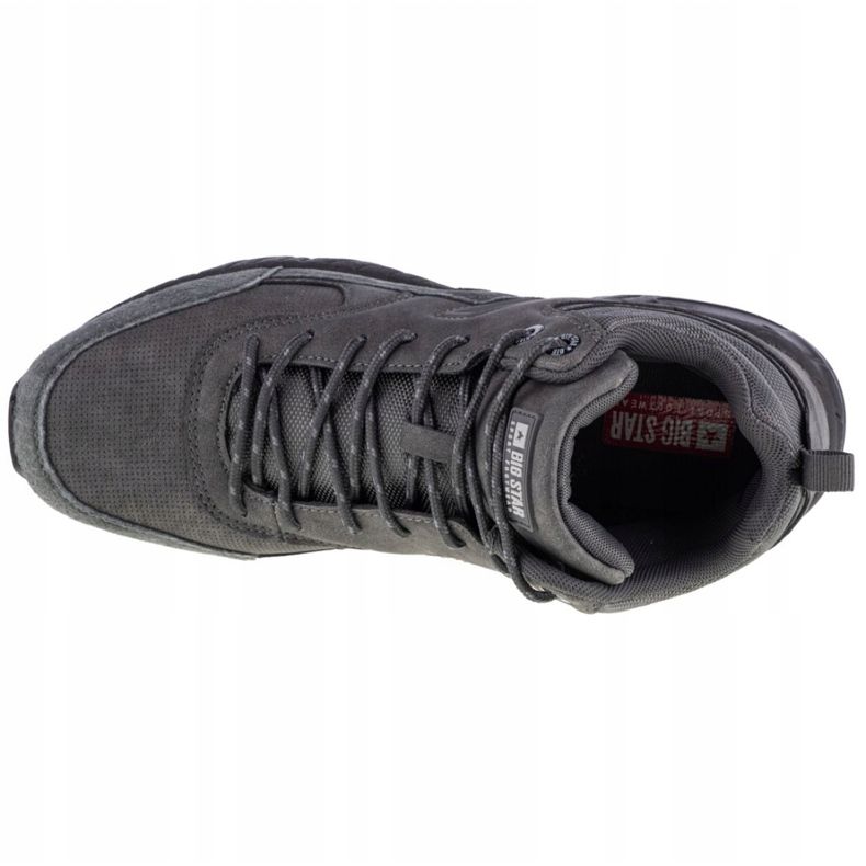 Big Star Trekové boty M GG174412 šedá 2