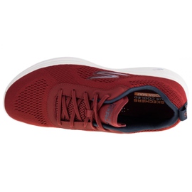 Skechers Go Run Fast-Quake M 55106-BURG červený 2