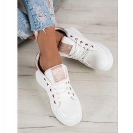 SHELOVET Sportovní obuv na klínku bílý 2