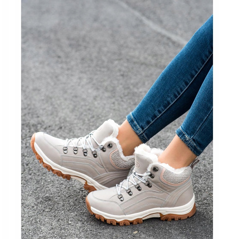 Ax Boxing Pohodlné trekové boty béžový 1