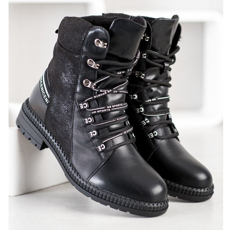 Gogo Vázaná práce pěkná černý 2