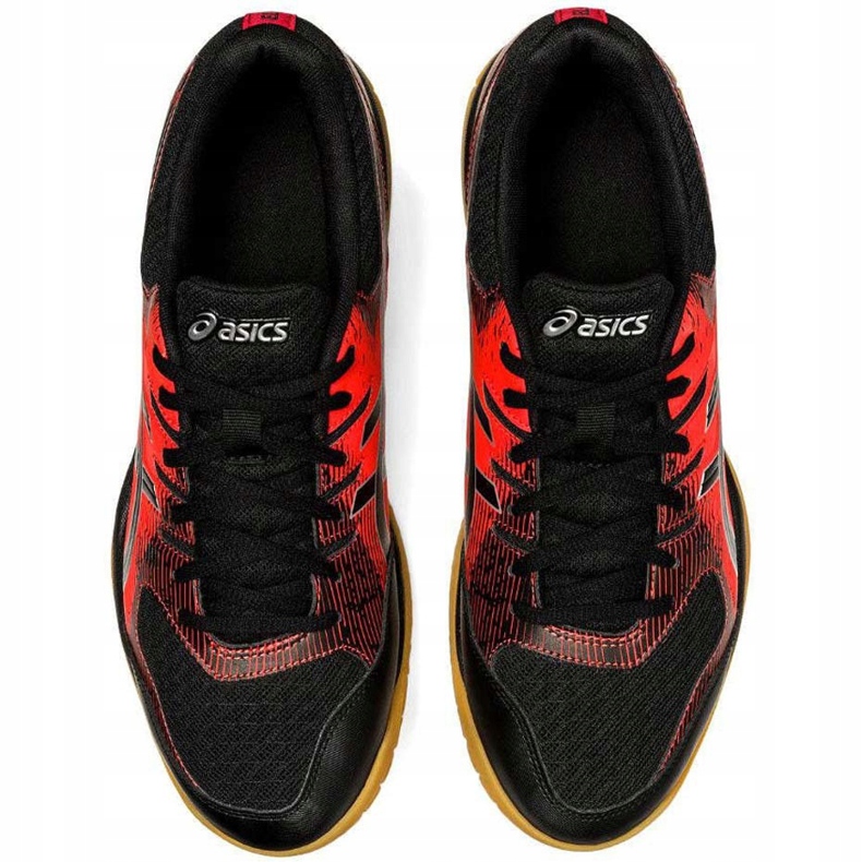 Pánské volejbalové boty Asics Gel Rocket 9 černo-červené 1071A030 003 černý 1