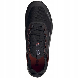 Pánské boty Adidas Terrex Agravic Flow černé a červené FU7448 černý 1