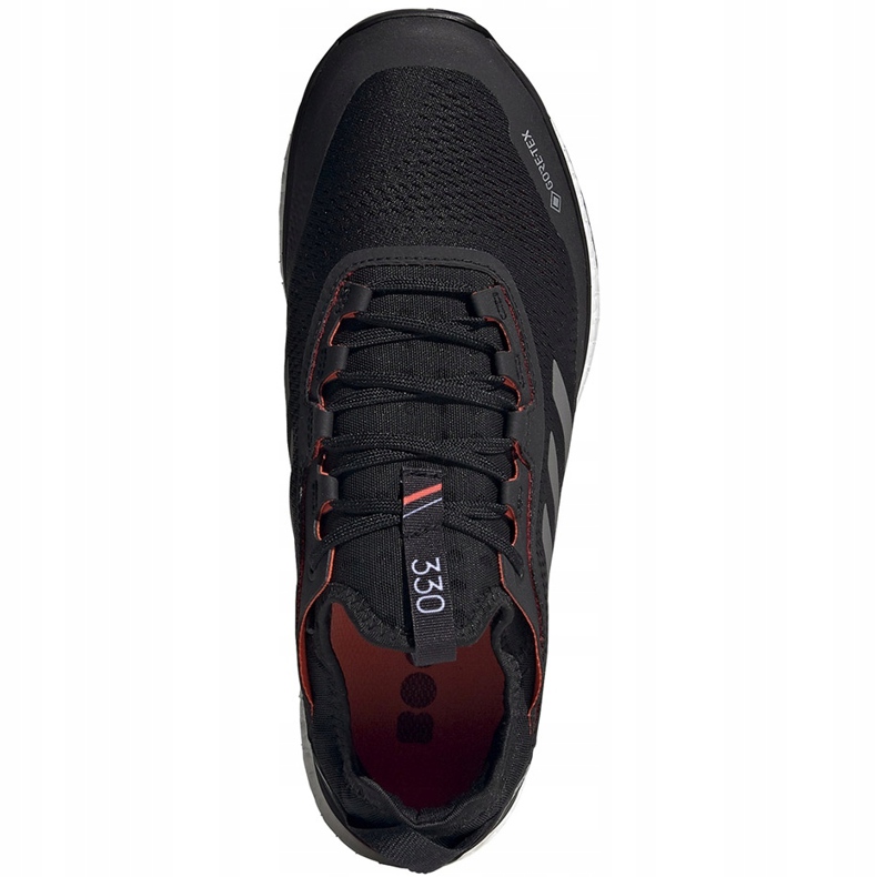 Pánské boty Adidas Terrex Agravic Flow černé a červené FU7448 černý 1