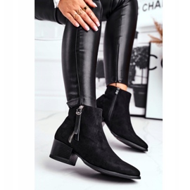 EVE Diskrétně černé izolované vysoké podpatky pro ženy černá 2