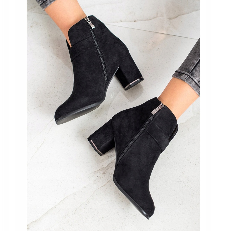 Wilady Elegantní boty se sponou černý 1