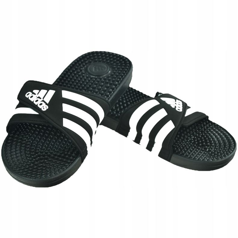 Černé pánské pantofle Adidas Adissage F35580 černý 1