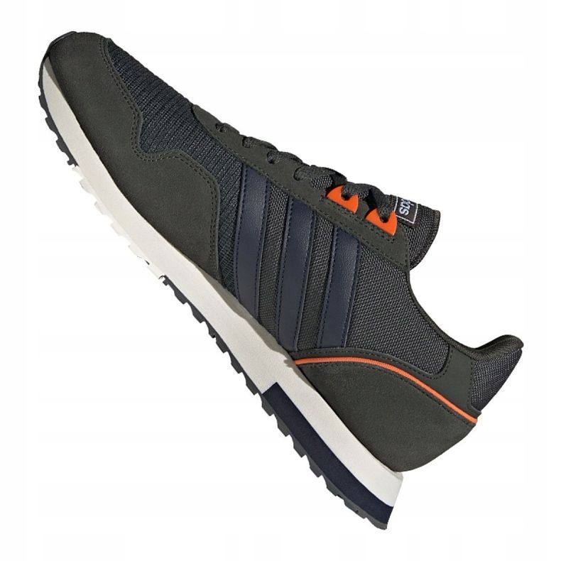 Boty adidas 8K 2020 M EH1433 námořnická modř pomerančový zelený 3