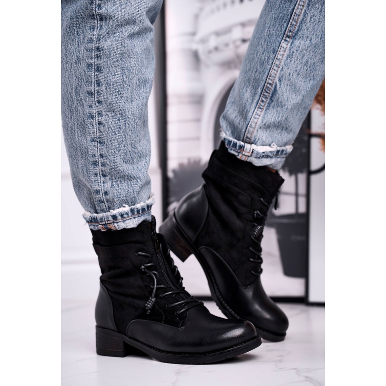 Dámské pracovní boty Black Bear černý 1