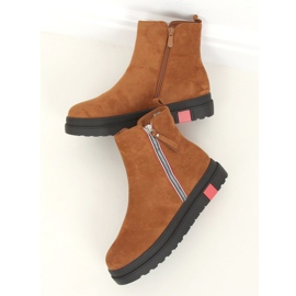 Velbloudí ploché boty Camel NS150P hnědý 1