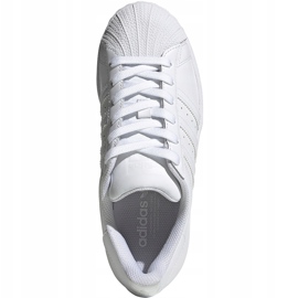 Bílé dětské boty Adidas Superstar J EF5399 bílý 1
