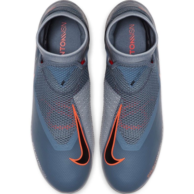 Kopačky Nike Phantom Vsn Academy Df FG / MG AO3258 408 vícebarevný šedá 1
