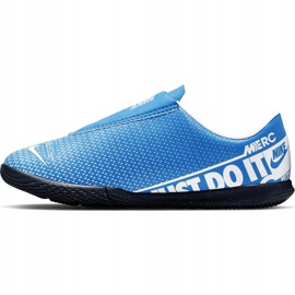 Kopačky Nike Mercurial Vapor 13 Club Ic PS (V) Junior AT8170 414 vícebarevný modrý 1