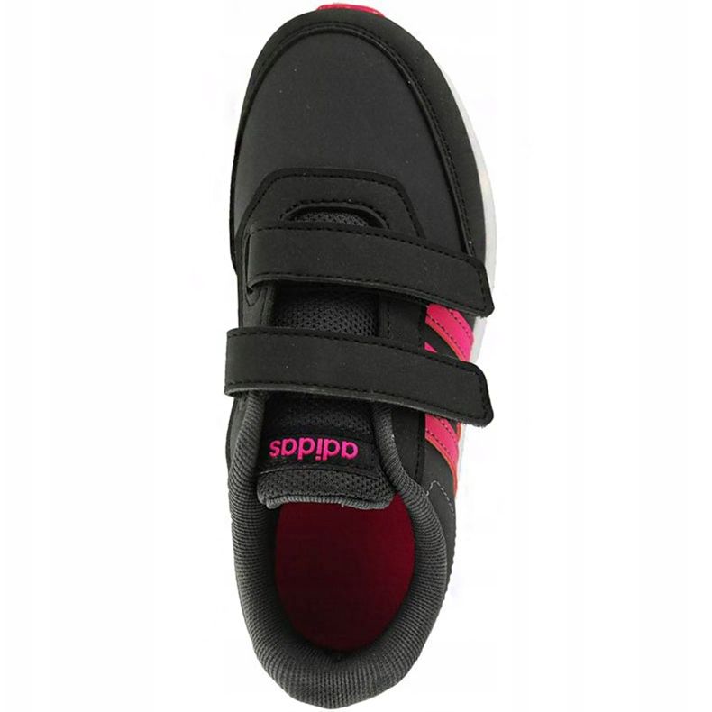 Dětské boty Adidas Vs Switch 2 Cmf C černo-růžové EG1594 černý růžový 1
