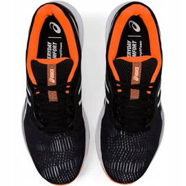 Pánské běžecké boty Asics Gel Pulse 11 černé a oranžové 1011A550 003 černý 1
